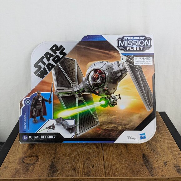Star Wars Mission Fleet Outland TIE Fighter with Moff Gideon – New in Box - Picture 1 of 2
